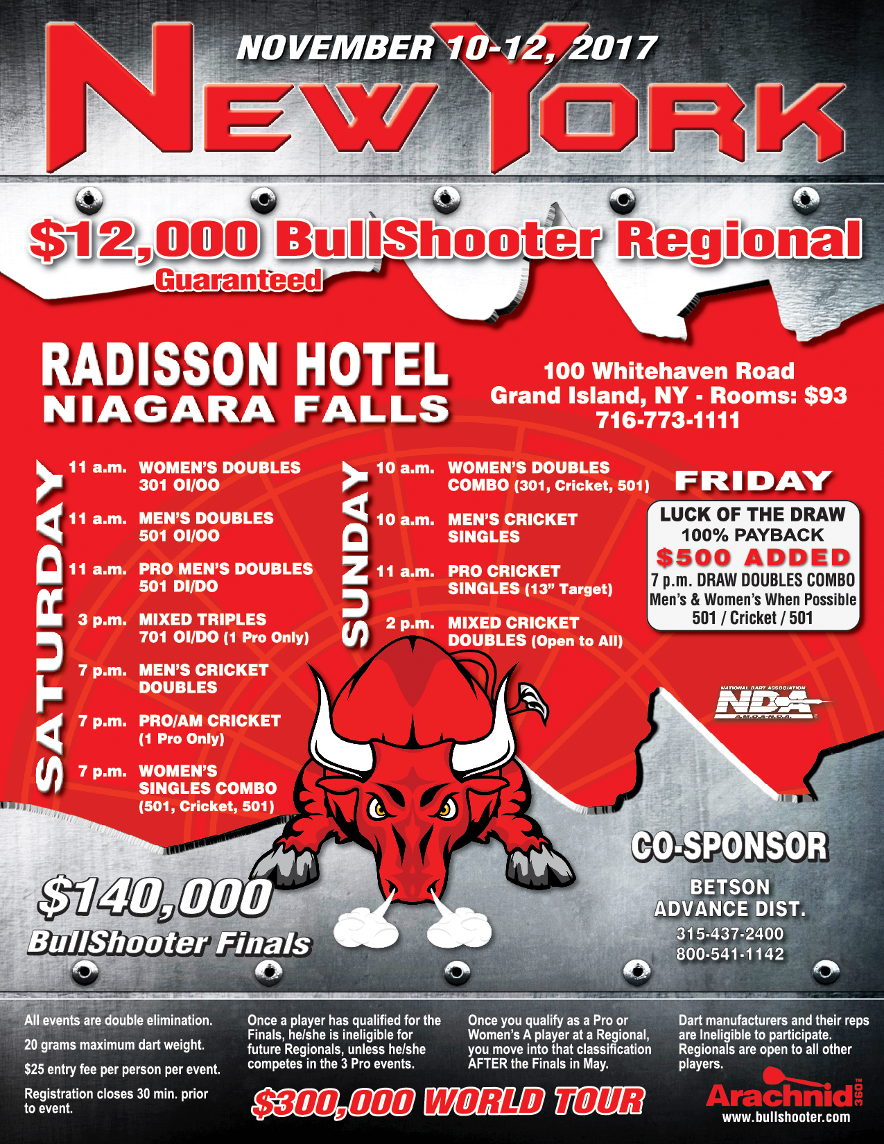 BullShooter World Tour - New York 11-10-2017